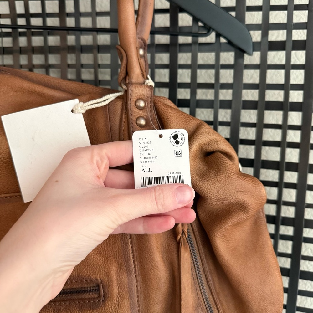 Free people We The Free Emerson Tote Bag saddle - Picture 5 of 9
